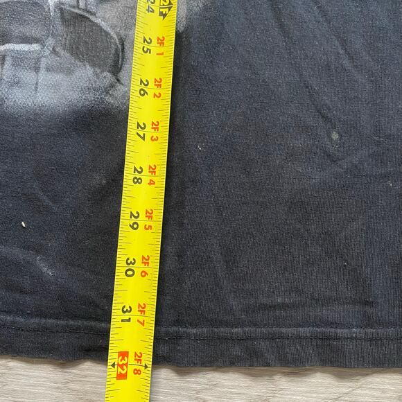 Vintage Y2K Chucky Thug Life Tupac Cartoon Rap Hip Hop Gangster LS Tee Size 2XL - Picture 5 of 5